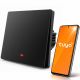 QOLTEC LIGHT ON/OFF SWITCH | 1-CHANNEL | WI-FI | TIMER | TUYA | BLACK