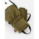 Viking Norvik Pro Pipe Adult Ski Gloves Khaki with White Leather 6