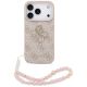 Guess 4G Strap 4G Classic Logo Case for iPhone 17 Pro - Pink