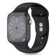 Tech-Protect Silicone Strap for Apple Watch 4 / 5 / 6 / 7 / 8 / 9 / SE (38 / 40 / 41 mm) - Black