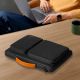 14. Tech-Protect Defender Bag for 15-16 Laptop - Black and Orange