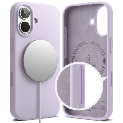 3. Ringke Silicone Magnetic MagSafe Case for iPhone 17 - Purple