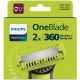 19. Replacement Blade PHILIPS QP 624/50 One Blade