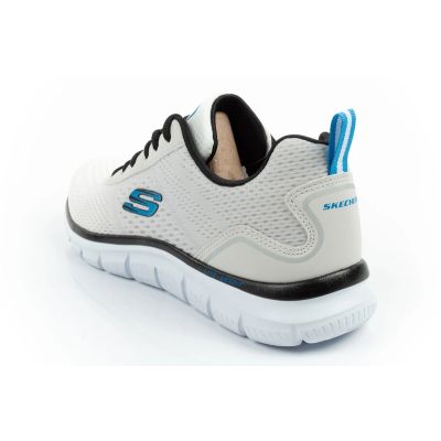 5. Skechers men's sports shoes Track-Ripkent comfortable lightweight fashionable ecru