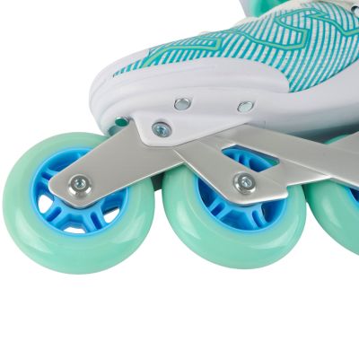 7. Roces R-Evo 84 inline skates white-mint 400905 0002