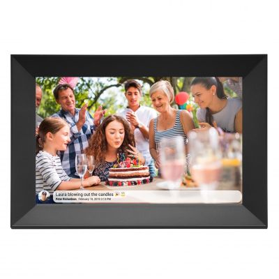 Denver photo frame with FRAMEO 10.1" 16GB black