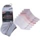 2. Skechers 6pk Womens Non Terry Low Cut Socks S108498-PNK Pink 36-40