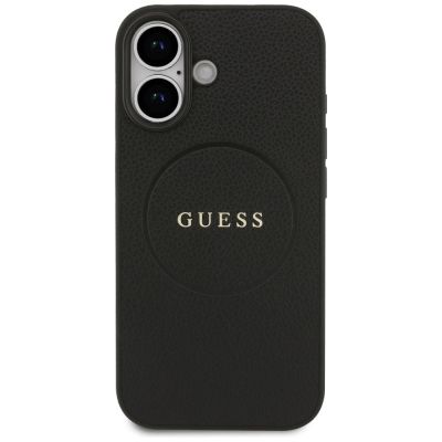 3. Guess Grained Ring MagSafe case for iPhone 17 - black