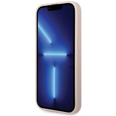 5. Guess 4G Big Metal Logo case for iPhone 15 Pro - pink