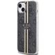 2. Guess IML 4G Gold Stripe case for iPhone 15 Plus / 14 Plus - black
