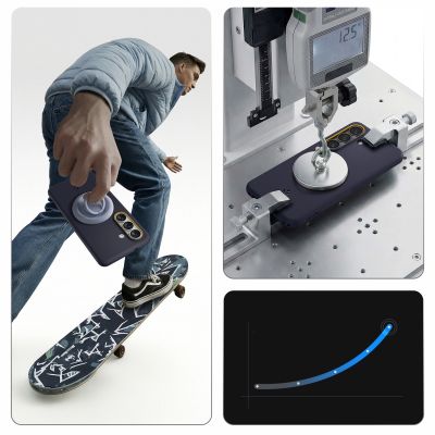 15. Spigen Nano Pop Mag MagSafe Case for Samsung Galaxy S26 - Blue