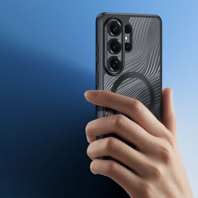 4. Dux Ducis Aimo Mag Case for Samsung S26 Ultra Compatible with MagSafe - Black