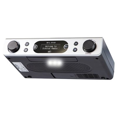 BLOW KITCHEN RADIO FM/DAB+ RK2 SILVER