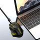 11. Wozinsky WMGB-1181 Wireless Optical Gaming Mouse 3200 DPI with Built-in Battery and Backlight - Black and Yellow