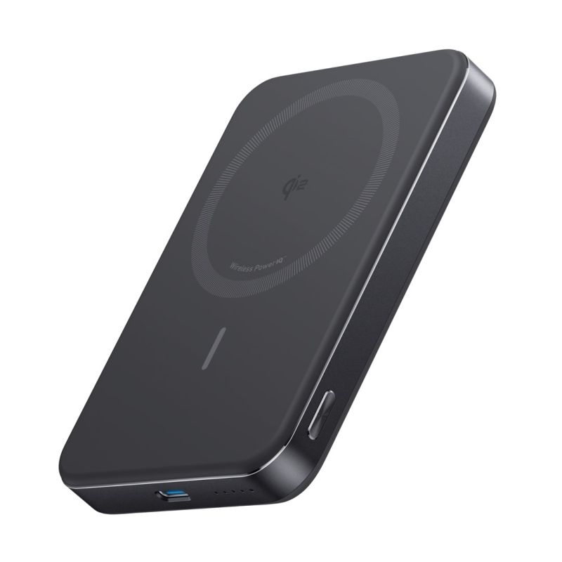Anker MagGo Power Bank, Ultra-Thin Magnetic Battery 10,000 mAh