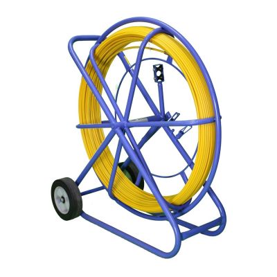 Extralink Pilot Cable Puller Pilot 10mm 100m FRP Fiberglass, Diameter 10mm, Length 100m, Yellow