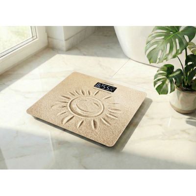 11. Esperanza Sunshine EBS006 Bathroom Scale (Sand Color)