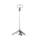 2. Selfie stick WC1Y3S telescopic tripod 1.3m with phone holder - black