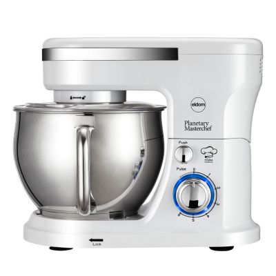 19. ELDOM WRK1300 DULCE PLANETARY ROBOT, 1300W, 5L, TRY ATTACHMENTS FOR WHIPPING, MIXING, KNEADING, REMOVABLE METAL BOWL