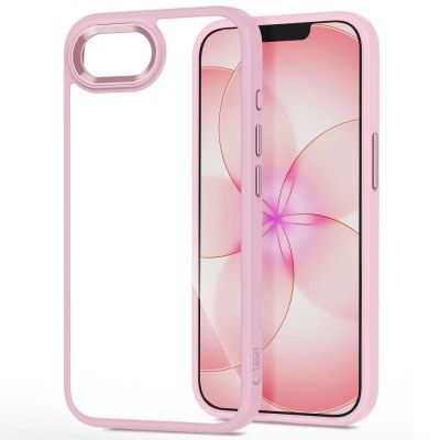 2. Tech-Protect Magmat Case for iPhone 16e / 17e - Transparent Pink