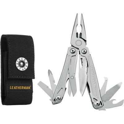 4. Leatherman Wingman Multifunction Pliers Pocket 14-Piece Stainless Steel