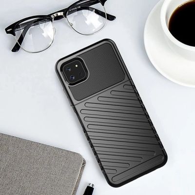 11. Thunder Case Flexible Tough Rugged Cover TPU Case for Samsung Galaxy A22 5G blue