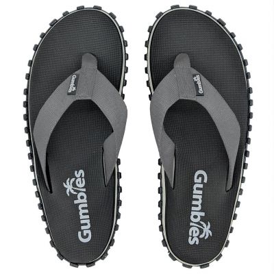 8. Gumbies - DUCKBILL unisex flip-flops - GREY