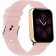 9. Smartwatch Gravity Rose Gold Pink 2 Straps GT17-1