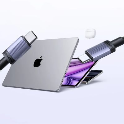 6. Ugreen USB-C to USB-C PD Cable 240W 1m - Black