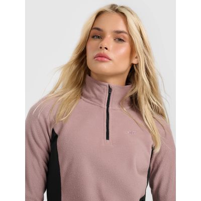 4. Women's thermal fleece underwear (top) 4F 4FWAW25UFLEF064-80S