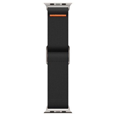 14. Spigen Fit Lite Ultra Strap for Apple Watch 4/5/6/7/8/9/SE/Ultra (42/44/45/49 mm) - Black