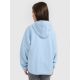 2. Girls' loose fleece with hood 4F 4FJRAW25TFLEF444-33S