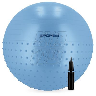 11. Spokey Half Fit gymnastic ball SPK-943628, 65 cm