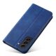7. Magnet Fancy Case for Samsung Galaxy S23 Ultra Cover with Flip Wallet Stand Blue