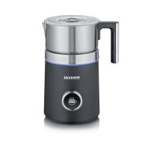Severin Induction Milk Frother Spuma stainless steel black silver SM 3587 (SM3587)