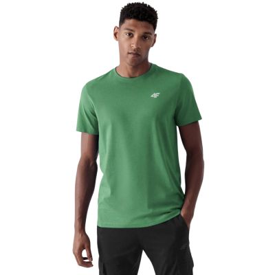 3. Men's T-shirt 4F M4481 3-pack beige, green, black 4FWSS26TTSHM4481 92S