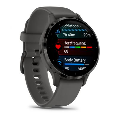 3. Garmin Venu 3S Pebble Gray Watch
