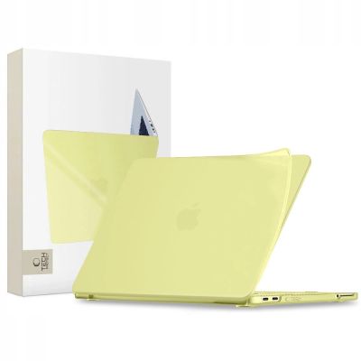 8. Tech-Protect Softshell case for MacBook Neo 13 2026 - matte yellow