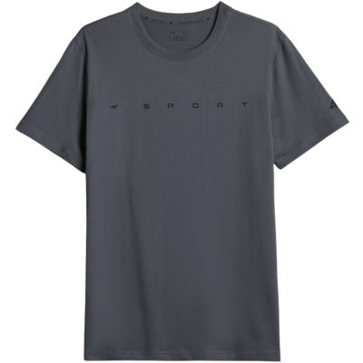 2. Men’s T-shirt 4F M3575 Anthracite 4FWAW26TTSHM3575 22S