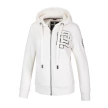 Women's insulated zip-up hooded sweatshirt, white Pit Bull Sherpa Ruffina - 184011000200
