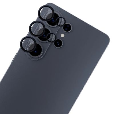 16. 3mk Lens Protection Pro Black Hybrid Glass for the Camera Lens on the Samsung Galaxy S26 Ultra