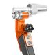Static balancer for motorcycle wheels