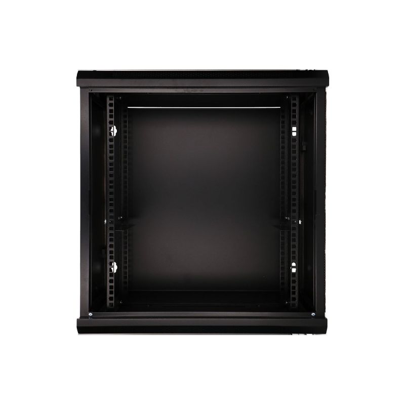 4. Extralink EX.7256 - 19" 12U 600x600 Black Wall Mount Cabinet