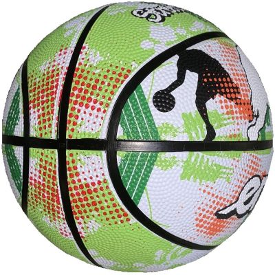 11. ENERO SOLID BASKETBALL SIZE 7 GREEN AND WHITE