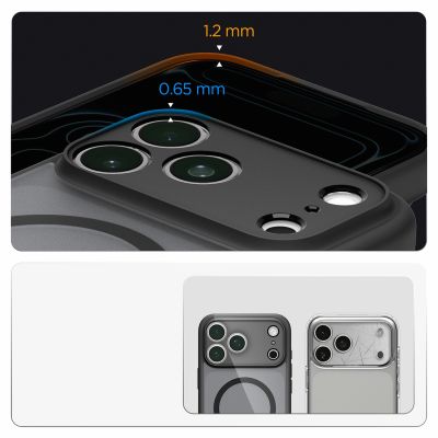 20. Spigen Ultra Hybrid MagSafe case for iPhone 18 Pro / 17 Pro - frost black