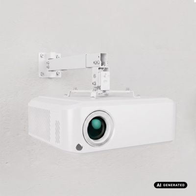 13. MACLEAN Universal Projector Mount / Hanger, White, up to 20 kg, MC-206 W