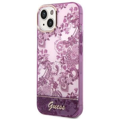 2. Guess GUHCP14MHGPLHF iPhone 14 Plus 6.7" fuchsia/fuschia hardcase Porcelain Collection