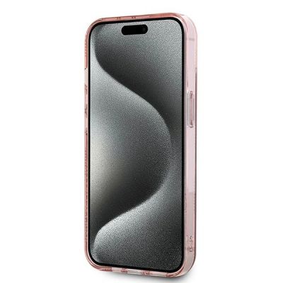 5. Karl Lagerfeld IML Choupette Head & Monogram case for iPhone 13 - pink