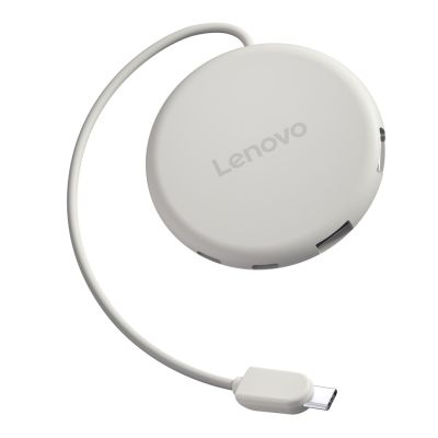 4. Lenovo Slim USB-C 3.2 Hub USB 3.2 Gen 2 (3.1 Gen 2) Type-C 10000 Mbit/s Gray