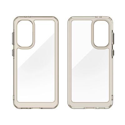 2. Outer Space Case for Samsung Galaxy A36 Cover with Flexible Frame - Semi-Transparent, Black